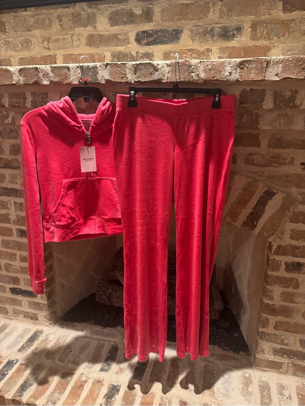 Juicy Couture Tracksuit Pink Hot Hot Size Medium NWT